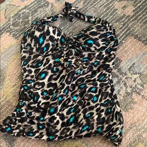 Ranking top leopard print underwire top